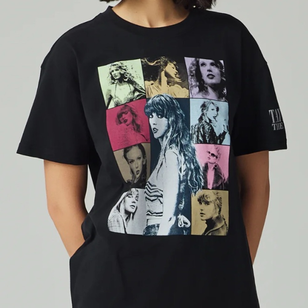 Taylor Swift | The Eras Tour Black Tee